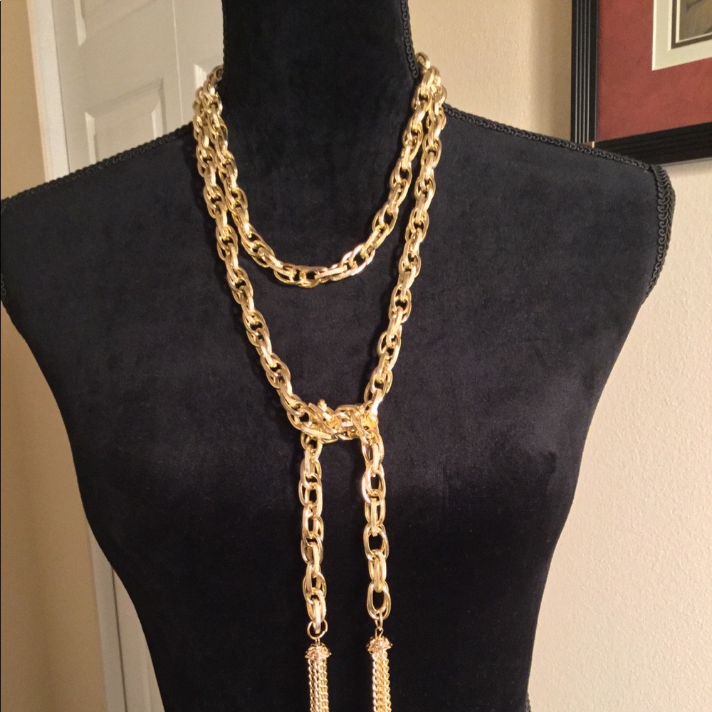 Scarf necklace NWOT